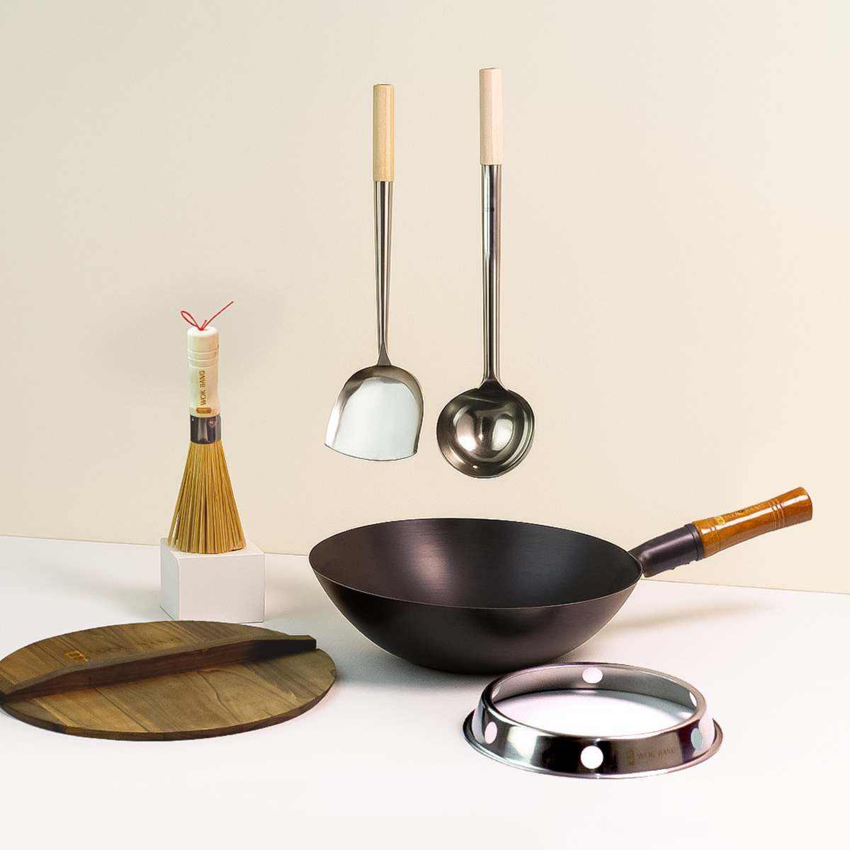 Wok Bang Wok Set 2 Pre Seasoned Wok